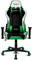 DRIFT GAMING DR175 - Silla Gaming Profesional, polipiel, reposabrazos ajustables 2D, pistón clase 4, giratoria, mecanismo de mariposa, cojín lumbar y cervical, color negro/blanco/verde