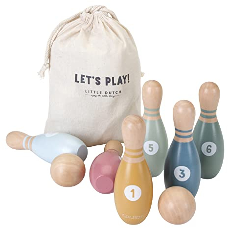 Little Dutch 7110 FSC Holz Kegelspiel
