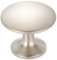 KOOFIZO 20-Pack Round Cabinet Knob - Brushed Nickel Pull Handle (Dia.30mm / 1.2 Inch) for Kitchen Cupboard Door, Bedroom Dresser Drawer, Bathroom Wardrobe Hardware