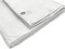 SKIR'CO Bâche blanche 6 x 8 m - Imperméable - 55 g/m² - Avec œillets - Bâche de protection pour voiture - Bâche multifonction