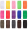 WANDIC 15 Rouleaux Sangle Couture en Polypropylène Sangle 25mm Couture Coton Ruban Tissé pour Sac à Dos Le Bricolage Collier d'animal de Compagnie,1.84M/Rouleau​