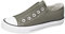 Dockers by Gerli Damen Schuhe Sneaker Schnürschuh Turnschuh Sneaker Canvas, Farbe:Grau, Schuhgröße:EUR 42, Artikel:-200 Grey