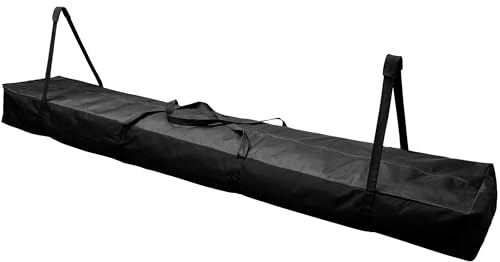 Adnee 83 Heavy Duty Party Tent Poles Storage Bag-600D Oxford Canopy Pole Bag with Padded Handles and Dual Zipper-Portable Long Storage Bag for Storing Event Tent Equipment Top Covers Pole