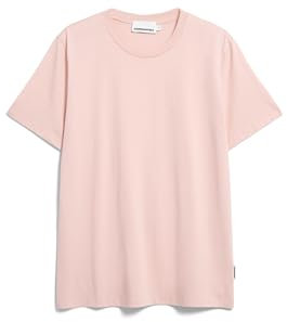 ARMEDANGELS Herren Regular T-Shirt aus Bio-Baumwolle JAAMES Regular Fit Rosalilly