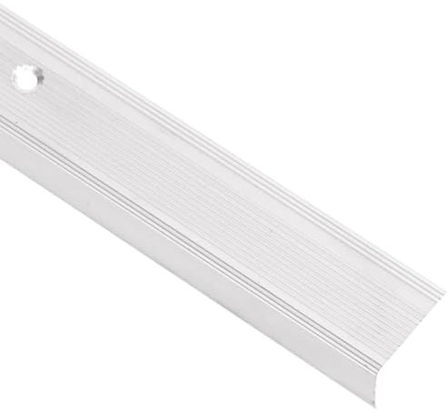 vidaXL Treppenkantenprofile in L-Form 5 Stk. Aluminium 100 cm Silbern, Treppenkante, Treppenprofil, Stufenprofil, Stufenkante, Treppenprofile