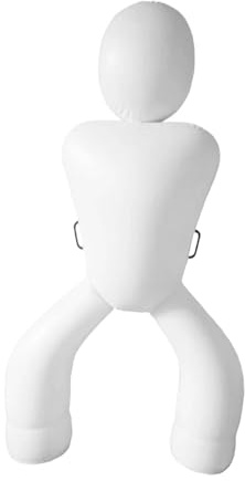 FewNvWa Pupazzo da Calcio Gonfiabile da 1.9 M, Manichino da Portiere in PVC, Accessori per Calcio, Manichino da Allenamento Gonfiabile Portatile, Allenamento Versatile per Calcio