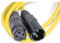kenable Balanced XLR Microphone Lead Male to Female Audio Cable YELLOW 1.5m [1.5 metres]