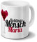 printplanet Tasse mit Namen Maria - Motiv Lieblingsmensch - Namenstasse, Kaffeebecher, Mug, Becher, Kaffeetasse - Farbe Weiß