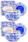 La Jolíe Muse Citronella Kerzen in Dose 2er Set, 185g*2 (6.5oz*2) Sojawachs Zitronellöl Outdoor Kerze, 35-45 Std*2, Kerze Geschenkset