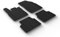 Gledring Satz Gummimatten kompatibel mit Volkswagen ID.3 2020- & Cupra Born 2021- & Skoda Elroq 2024- (T Profil 4-teilig + Montage-clips)