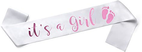 OMISS Vacker halsduk för babyshower