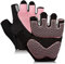 Sunnex Pink Women's Gym Gloves, Fingerless Workout Gloves for Weightlifting, Cycling, Climbing, Rowing - Padded Palm, Adjustable Velcro Closure, User-Friendly Design