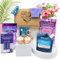 HOME SPA Coffret Cadeau Femme, Coffret de Bain et de Soins, Cadeau Spa Femme, Cadeau pour Elle, Fête des Mères, Noël, Anniversaire (Bleu)