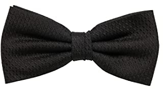 ETERNA Herren unifarbene Seiden-Fliege schwarz One Size_H