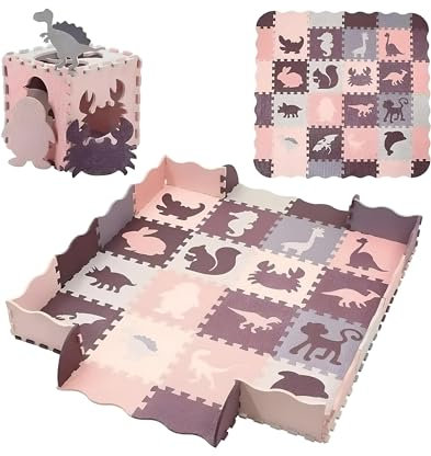 Puzzle Play Mats (Granat)