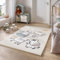 Taracarpet Teppich für das Kinderzimmer Kinderzimmerteppich und Jugendzimmerteppich Soft Kids kuschelig weich in verschiedenen Designs Jungle Babys 160x230 cm