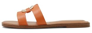 Aldo Damen Nydaokin Flache Sandale, Other Orange, 41 EU