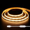 GINGSOW USB COB LED Streifen 5V Warmweiss 2700K 2M,640LEDs Dimmbar COB LED Strip Lights CRI80+ TV Hintergrundbeleuchtung,Flexibel LED Band Unterbodenleuchte für Küche,Zuhause DIY Beleuchtung