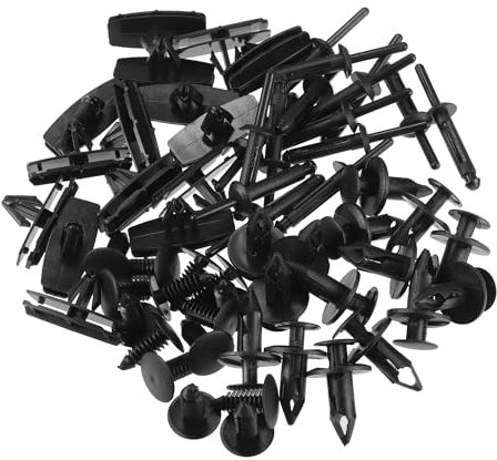 A ABSOPRO Kit di ferramenta per parafango griglia No.68039280AA/6503598 per Jeep Wrangler JK (2 porte) 2007-2018 in plastica nera (set di 15)