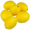 LATRAT 6 Pezzi Artificiale Giallo Limone, Finto Giallo Limone Decor Realistico Fake Frutta Limoni per Ciotole Decorazione Tavolo Centerpieces Estate Limoni Decorazioni Festa