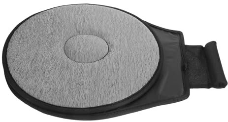CRILSTYLEO Auto Drehkissen Autositz Drehgelenk Für Senioren Sitzkissen Für Stuhl Autositzkissen Pad Drehsitz Für Auto Drehgelenk Aus Stoff Tragbares Drehsitzkissen Autositzpolster