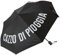 FISURA – Faltbarer Regenschirm Cazzo Di Pioggia in Schwarz. Automatischer Taschenschirm für Damen. Stabil, kompakt und windfest. Ideal für jedes Wetter. Geöffnet: 96 cm Durchmesser.
