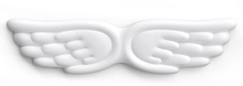 Reste du poignet de clavier Angel, support de poignet clavier, supports pour ordinateur portable, cadeau repos des bras pour les amateurs d'ordinateur