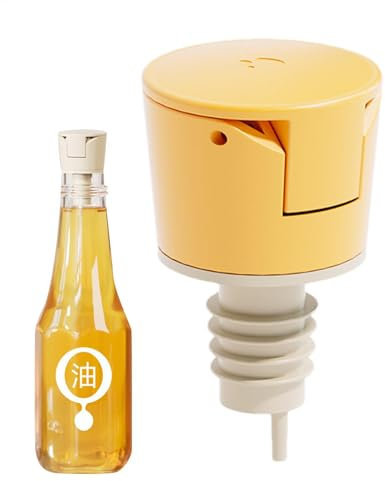 Bec verseur pour huile – Bec verseur anti-goutte à olive, bouchon de bouteille rechargeable | Bouchon intelligent de vinaigre, buse à débit contrôlé, bec en maille pour la maison, le restaurant