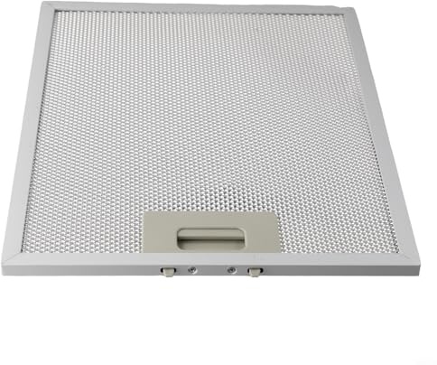 Honseadek Edelstahl für Dunstabzugshaubenfilter, 250 x 310 mm, unverzichtbar für optimale Abgasleistung (1 Stück)