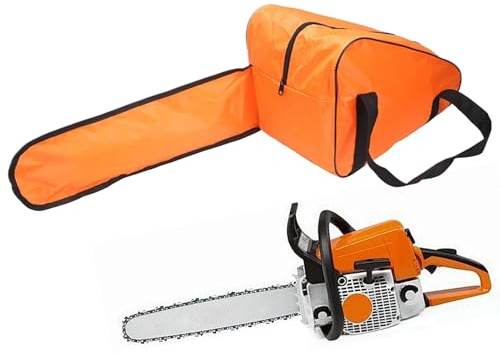 Bolsa Para Motosierra - Funda Portátil Impermeable De Tela Oxford | Estuche Resistente Para Jardín, Bosque Y Exterior | Ideal Para Leñadores Y Jardineros