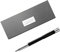 Lamy Tintenroller scala Modell 380, Edelstahl/Mattschwarz, inkl. Laser-Gravur