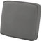 CLASSIC ACCESSORIES Montlake FadeSafe Rückenkissen, wasserabweisend, 63,5 x 45,7 x 10,2 cm, für Terrasse, Lounge, Hellanthrazit, Outdoor-Liebesitzkissen