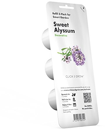 Click and Grow Steinkraut 3 pack Nachfüll Plant Pods Substratkapsel für Smart Garden