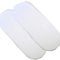 4 x Moses Basket Fitted Sheets - 100% Cotton Fitted Sheets for Moses Basket Or Baby Cradle (White)