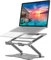 FAPPEN Laptop Stand, Universal Adjustable Steel Laptop Stand for Desk, Ergonomic Foldable Portable Desktop Laptopriser Compatible with 10''-15.6'' Devices