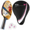 Butterfly® Timo Boll Gold Tischtennisschläger | Tischtennis Racket Bat TT Profi Wettkampfschläger für geüpte Spieler | hohe Qualität | ITTF zertifizierter Pan Asia Belag | konkave Griffform