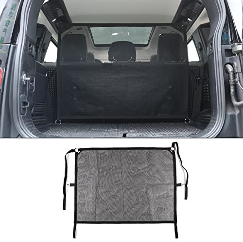 CHEYA Pet Restraint Net Dog Fence Car Backseat Divider Vehicle Gate Cargo Area Travel Trunk Mesh Net Screen for Land Rover Defender 110 2020 2021 (Style B)