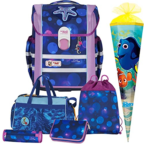 Ocean - McNeill Ergo MAC mit McAddy Schulranzen-Set 6tlg. mit Sporttasche und SCHULTÜTE