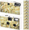 12 Pack Disposable Camera for Wedding Single Use Film Camera with Flash for Wedding, Anniversary, Travel, Camp, Party Supply (Yellow Rose)