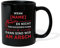 Spreadshirt Personalisierbarer Spruch Wenn Name Es Nicht Reparieren Kann Lustig Handwerker Tasse Einfarbig, One size, Schwarz