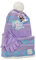 Sun City Frozen - Die Eiskönigin Elsa Anna Kinder Winter Set 3 tlg. Mütze, Handschuhe und Schal Mädchen, Farbe:Lila, Größe:52