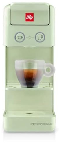illy Iperespresso Y3.3 - Macchina Da Caffè Per Capsule, Colore Verde Chiaro