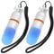 SecurityIng DS01 Mini Unterwasser-Tauchsignal-Licht, 150 m, zum Tauchen mit AAA-Batterie, 4 Farben, blinkendes Nachttauchen (Blau, 2 Stück)