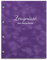 Handgefertigte Zeugnismappe mit eigenem Namen in violetter Samtoptik – inkl. 12 Sichthüllen – Mappe für Zeugnisse und Urkunden