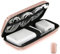 Rose Gold Portable Charger Case, Multi-Function Cable Bag Travel Organiser, Electronics Case for Hard Disk
