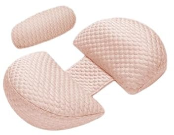 Bett Wolke bettwolke Mamabelly Kissen Verstellbares Umstandskissen für Erwachsene - Silky Soft Ganzkörperkissen, Komfort Stützkissen für Schwangerschaft und Stillzeit