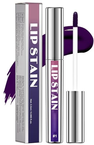 Long-Lasting Lip Stain Tint - Peel Off Makeup for Women - Matte Finish Liquid Lipstick - Non-Stick Cup - Extreme Make Up