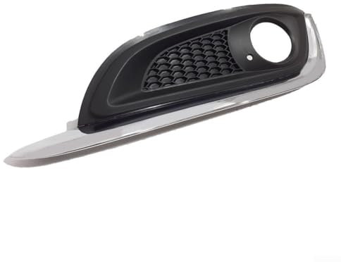 Jotekonoby Nebelscheinwerferabdeckung Vorne Links Für Opel Für Insignia 2013 2017 OEM 23175792 Schwarz Silber ABS Außen Kotflügel Ersatzteil