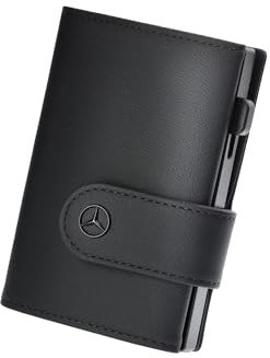 Mercedes-Benz Mini-Geldbörse G-Klasse schwarz Rindleder B67960032