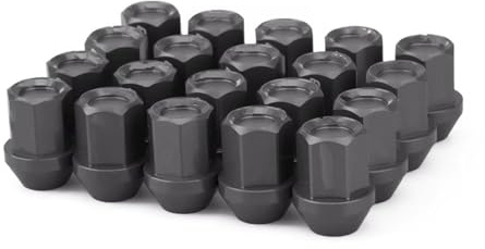 Wheel Lug Nuts Bolt Compatible With Mitsubishi For EK Wagon 2001-2020 19mm 20pcs Aluminum Lug Nuts Wheel Nuts Lug 32mm Auto Replacement Parts